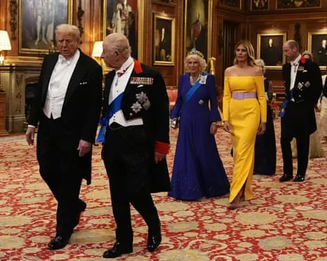 The Royal Family Roll Out Red Carpet Amid Demonstrations; Kimmel Taken Off Air Due To Kirk Remarks