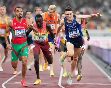 Great Britain's Jake Wightman Denied Gold as Portuguese Isaac Nader Claims Dramatic 1500m Title