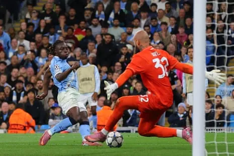 Doku Seals Manchester City's Victory Over Napoli After De Bruyne's Early Return Comeback