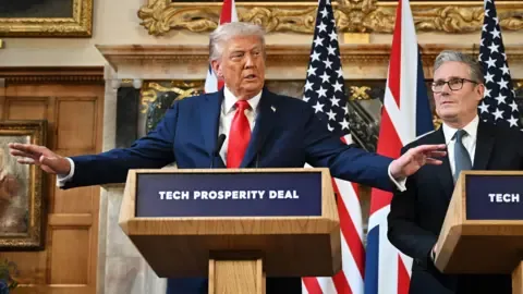 Trump Suggests Starmer May Employ Armed Forces to Control UK Frontiers