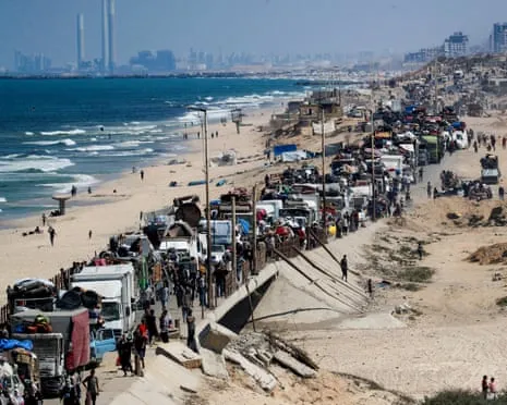 Israeli Forces Declares Temporary Evacuation Corridor for Gaza City Inhabitants
