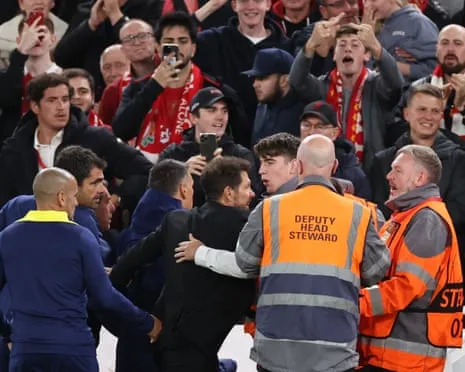 Simeone, Anfield and Some Shouting in the Professional Environment
