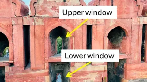 Delhi's polluted atmosphere is changing the historic Red Fort black, investigation indicates