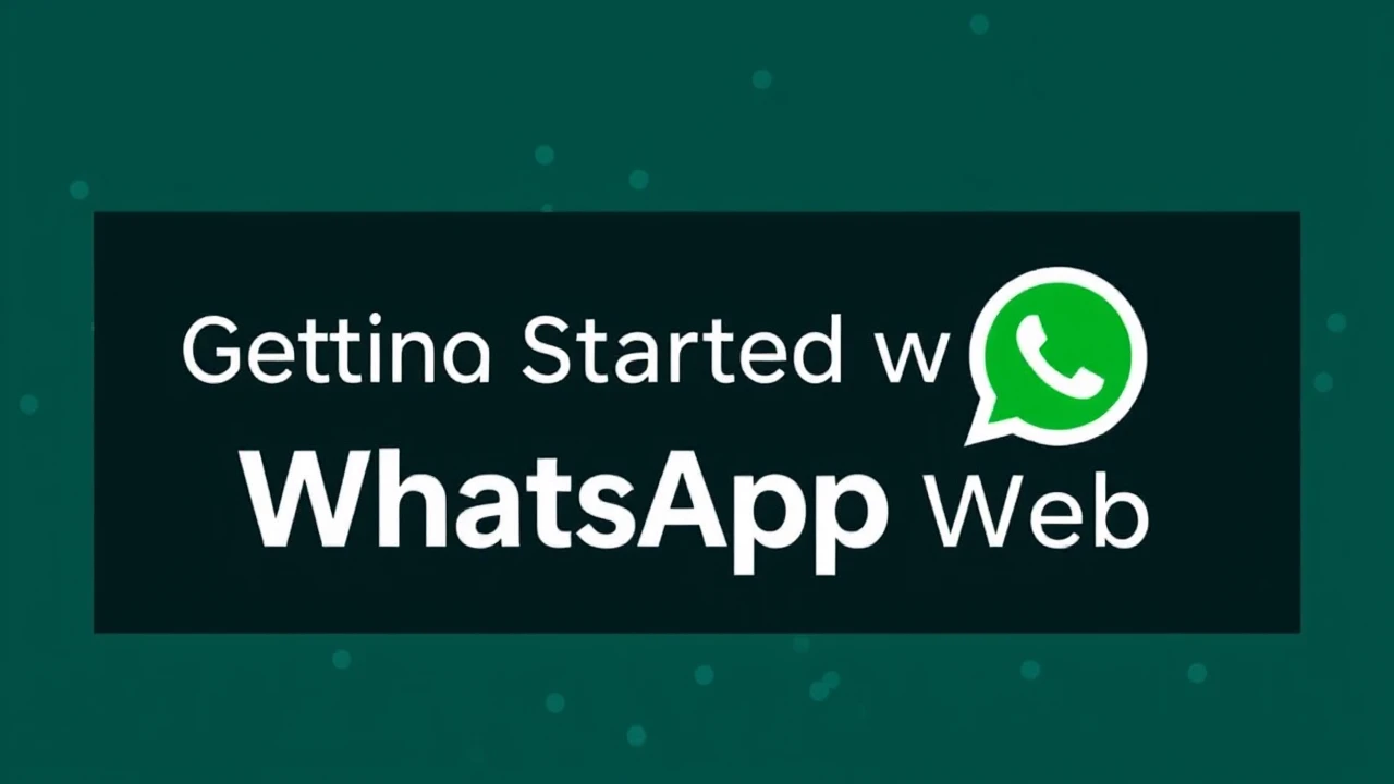Seamless Communication: Getting Started with WhatsApp Web