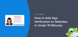 Online Age Verification and Data Protection