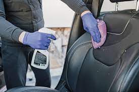 how to clean a car seat quickly and with boiling water